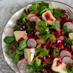 Linsen-Trauben-Salat mit Rote Bete: Ein Fruchtig-Cremiger Genuss mit Gesundheitsbonus