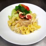 Saccottini die Parma mit Feigen-Senf-Sauce