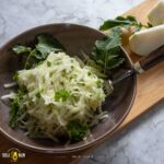 einfacher Kohlrabi-Salat als Beilage