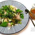 einfacher veganer asiatischer Salat mit Edamame
