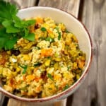 Quinoa-Power-Salat mit Agaven-Zitronen-Dressing