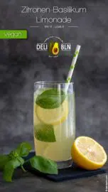 Rezept: Zitronen Basilikum Limonade