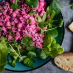 vegetarischer Rote-Bete-Kichererbsen-Salat